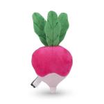 Petface Reuben Radish Plush Dog Toy with Squeaker
