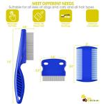 Stainless Steel Flea and Lice Grooming Combs