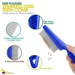 Stainless Steel Flea and Lice Grooming Combs