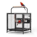 Portable Bird Carrier Cage with Handle and Perch