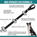 Dog Training Potty Doorbells with Adjustable Rope