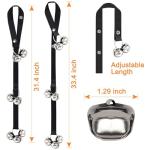 Dog Training Potty Doorbells with Adjustable Rope