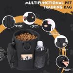 YUNXANIW Dog Treat Pouch with Adjustable Belt