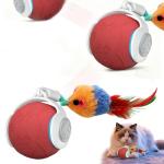 USB Rechargeable Interactive Cat Toy Ball