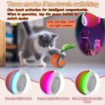 USB Rechargeable Interactive Cat Toy Ball