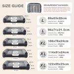 Washable Extra Thick Dog Bed for Large Dogs