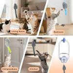 Heepoohoma Rechargeable Remote-Controlled Cat Teaser Toy