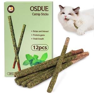 Silvervine Chew Sticks for Cats - 12 Pack
