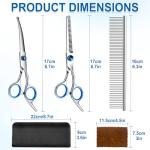 5-Piece Dog Grooming Scissors Set for Pets