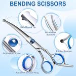 5-Piece Dog Grooming Scissors Set for Pets
