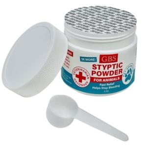 Styptic Powder for Dogs, Cats & Birds - 5 oz