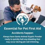 Styptic Powder for Dogs, Cats & Birds - 5 oz