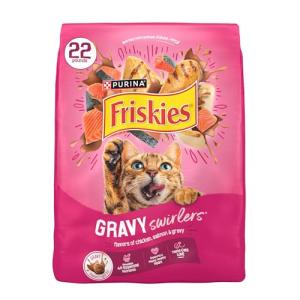 Purina Friskies Gravy Swirl'd Cat Food - 22 lb