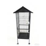 Large Metal Bird Cage with Stand for Parrots