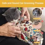 Grooming Cat Wrap and Nail Trimming Swaddle