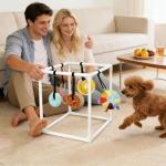 Puppy Play Frame with 5 Interactive Training Toys