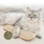 Natural Sisal Cat Toy Pillows - Chew & Kick