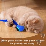 QILUCKY Interactive Cat Toy Ball with Tail