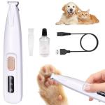 Quiet Dog Paw Trimmer with LED Light
