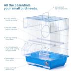 Compact Travel Cage for Small Birds and Parakeets