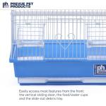 Compact Travel Cage for Small Birds and Parakeets