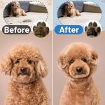 Quiet Dog Paw Trimmer with LED Light