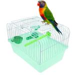 Milisten Travel Bird Cage for Parrots and Lovebirds