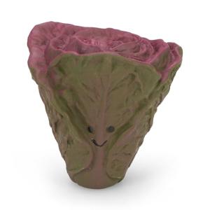 Petface Red Lettuce Latex Dog Toy with Squeaker