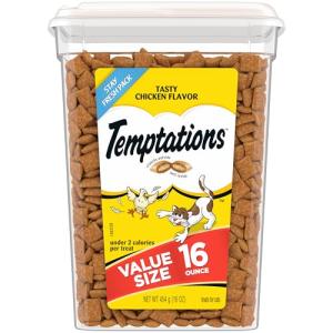 Temptations Chicken Flavor Cat Treats, 16 oz