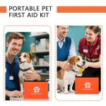 Portable Pet First Aid Kit for Dogs and Cats