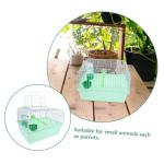 Milisten Travel Bird Cage for Parrots and Lovebirds