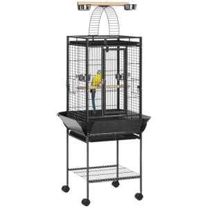 Large Bird Cage with Play Top and Storage