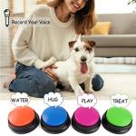 Talking Button Set for Pet Communication (4 Pack)