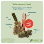 WHIMZEES Dental Chews Variety Box for Large Dogs