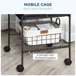 Large Bird Cage with Play Top and Storage