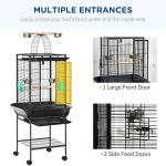 Large Bird Cage with Play Top and Storage