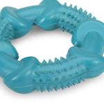 Rubber Ring Chew Toy for Puppies and Small Dogs