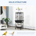 Large Bird Cage with Play Top and Storage