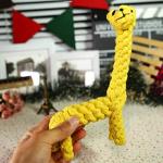 Giraffe Chew Toys for Teething Puppies and Dogs