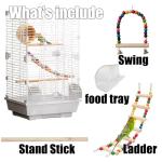 Basic Bird Cage with Accessories for Birds