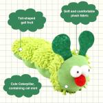 Catnip Caterpillar Chew Toy for Kittens
