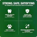 Bamboodles Cheese Flavored T-Bone Chew Toy