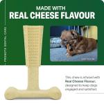 Bamboodles Cheese Flavored T-Bone Chew Toy