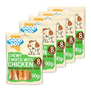 Good Boy Chewy Twisters with Real Chicken 90g