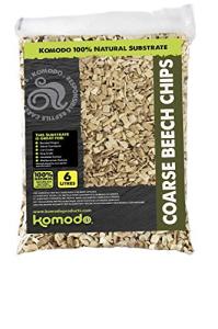 Natural Beech Chips for Reptile Habitat Bedding