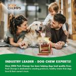 Pork Chomps 5-Inch Dog Chews, 50 Count