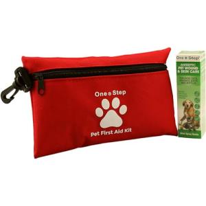Pet Travel First Aid Kit with 29 Essentials