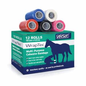 Self-Adhesive Bandage Wraps for Pets - 12 Pack