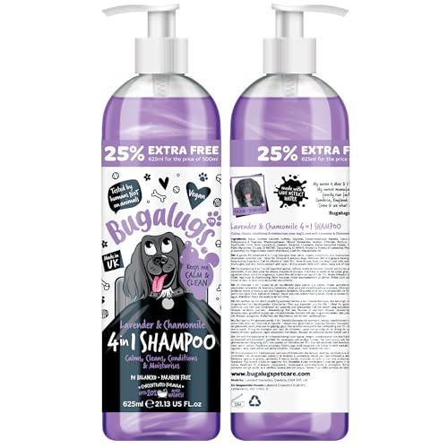 Bugalugs Lavender & Chamomile 4-in-1 Dog Shampoo