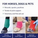Self-Adhesive Bandage Wraps for Pets - 12 Pack